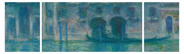 Obraz - Claude Monet, Palazzo da Mula, Venice, reprodukcje (170x50 cm)