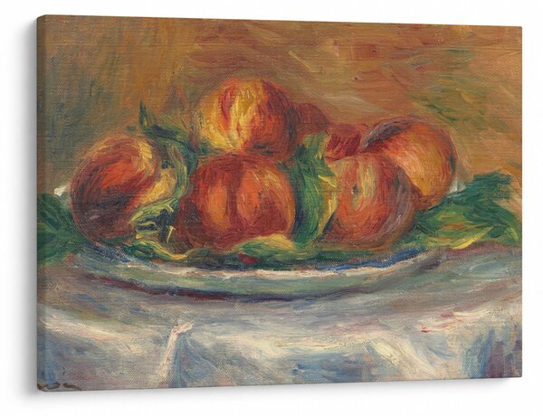 Obraz - Auguste Renoir, Peaches on a Plate, reprodukcje (70x50 cm)