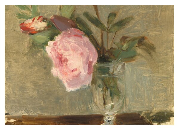 Obraz na szkle - Berthe Morisot, Peonies, reprodukcje (70x50 cm)