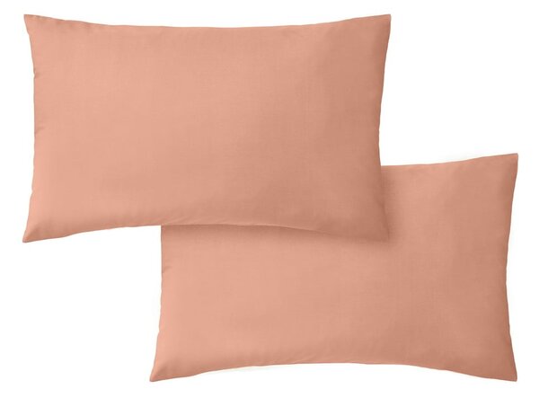 Poszewki na poduszki z perkalu bawełnianego zestaw 2 szt. 50x75 cm Cotton Percale – Bianca