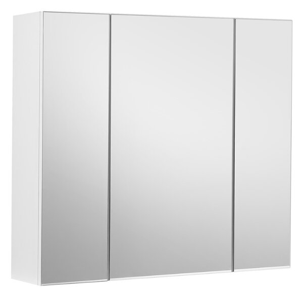 Szafka łazienkowa z lustrem SELENE, 60x15x55cm, biała Vasagle