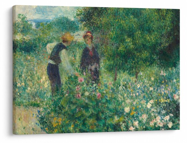 Obraz - Auguste Renoir, Picking Flowers, reprodukcje (70x50 cm)