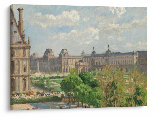 Obraz - Camille Pissarro, Place du Carrousel, Paris, reprodukcje (70x50 cm)