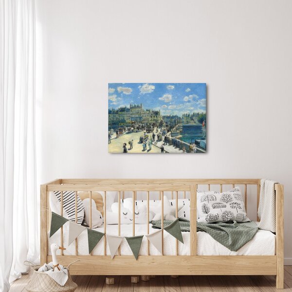 Obraz - Auguste Renoir, Pont Neuf, Paris, reprodukcje (70x50 cm)