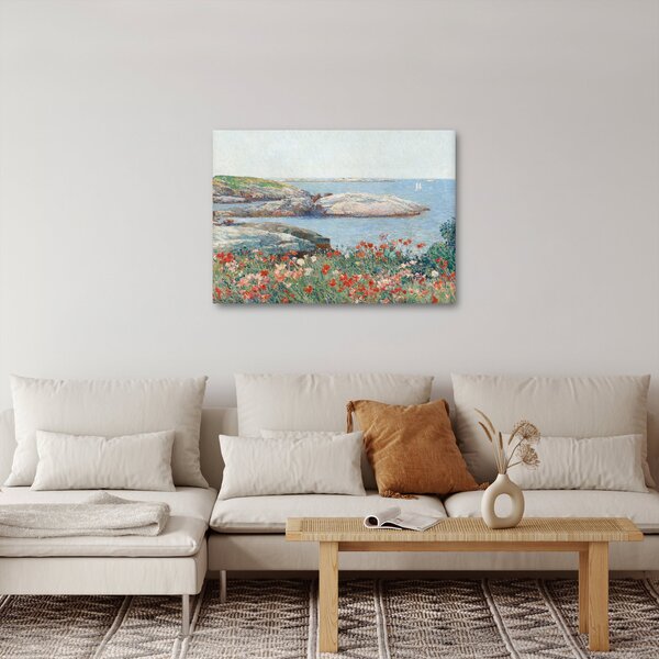 Obraz - Childe Hassam, Poppies, Isles of Shoals, reprodukcje (70x50 cm)