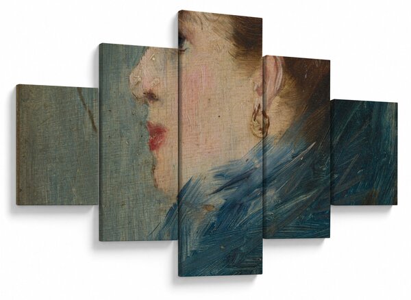 Obraz - Edouard Manet, Portrait of a Lady, reprodukcje (125x70 cm)