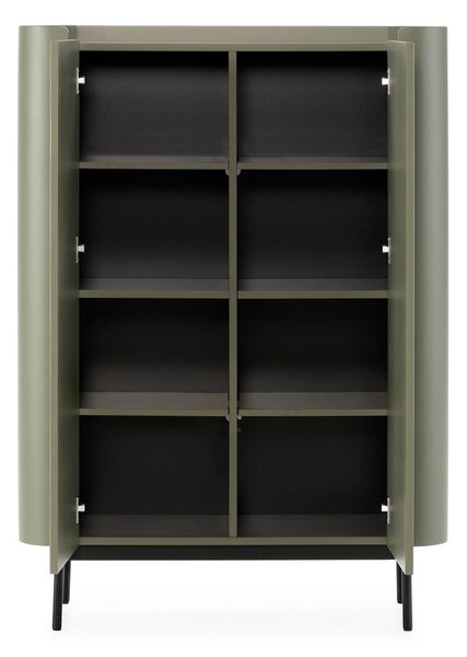 Zielona szafka 100x140x40 cm Willa – MOME