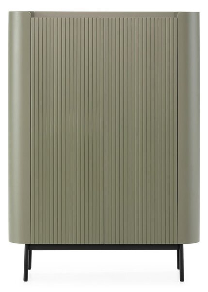 Zielona szafka 100x140x40 cm Willa – MOME