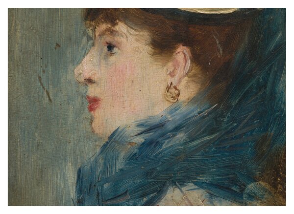 Obraz - Edouard Manet, Portrait of a Lady, reprodukcje (70x50 cm)