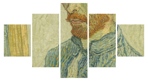 Obraz - Portrait of Vincent van Gogh, reprodukcje (125x70 cm)