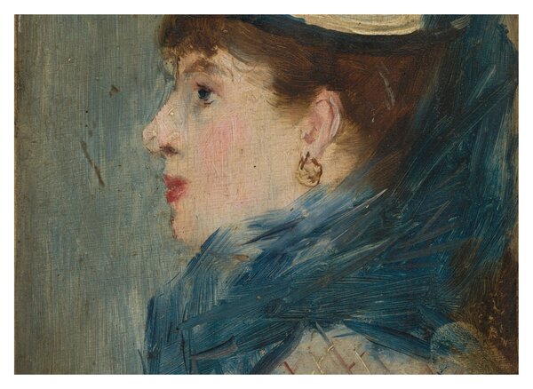 Obraz na szkle - Edouard Manet, Portrait of a Lady, reprodukcje (70x50 cm)