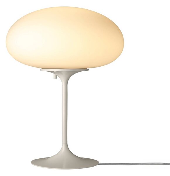 GUBI Lampa stołowa Stemlite, możliwość ściemniania, aluminiowy / szary / cynkowy, salon / jadalnia, metal, design