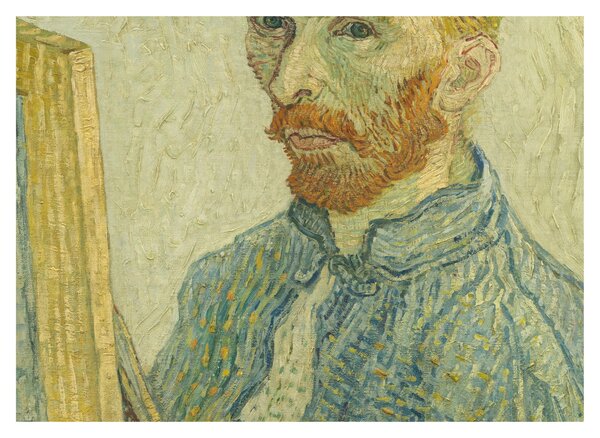 Obraz - Portrait of Vincent van Gogh, reprodukcje (70x50 cm)