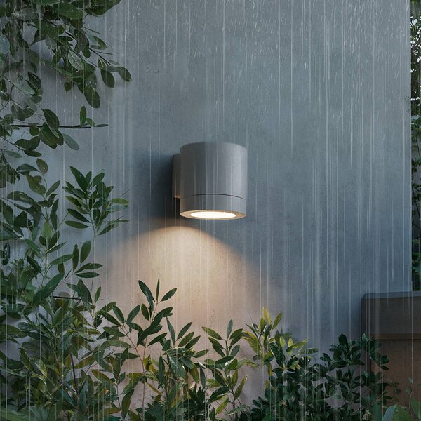 Philips Kinkiet zewnętrzny Fylx, możliwość ściemniania, biały / opal, aluminium