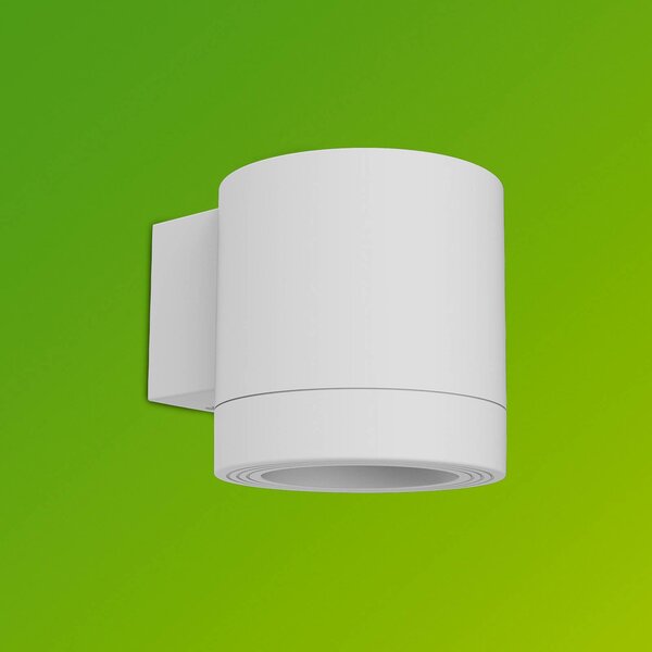 Philips Kinkiet zewnętrzny Fylx, możliwość ściemniania, biały / opal, aluminium