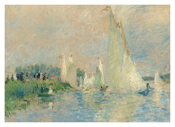 Obraz - Auguste Renoir, Regatta at Argenteuil, reprodukcje (70x50 cm)
