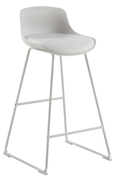 Biały hoker (wysokość siedziska 76 cm) Tina – Actona