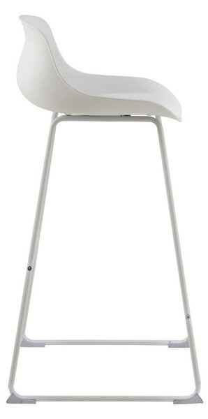 Biały hoker (wysokość siedziska 76 cm) Tina – Actona