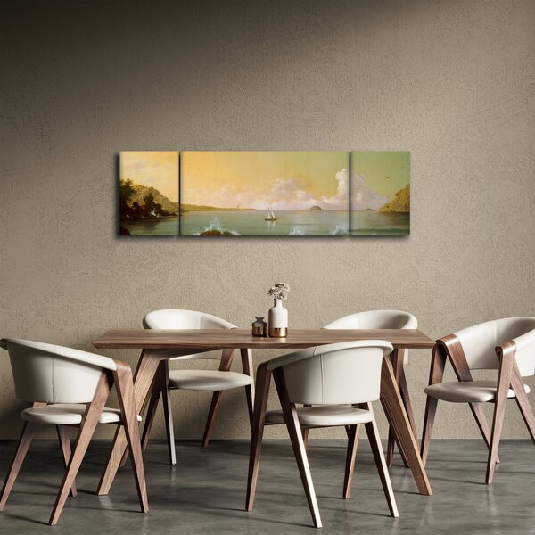 Obraz - Martin Johnson Heade, Rio de Janeiro Bay, reprodukcje (170x50 cm)
