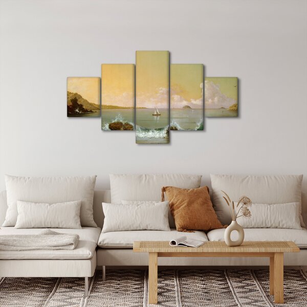 Obraz - Martin Johnson Heade, Rio de Janeiro Bay, reprodukcje (125x70 cm)