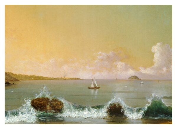 Obraz - Martin Johnson Heade, Rio de Janeiro Bay, reprodukcje (70x50 cm)