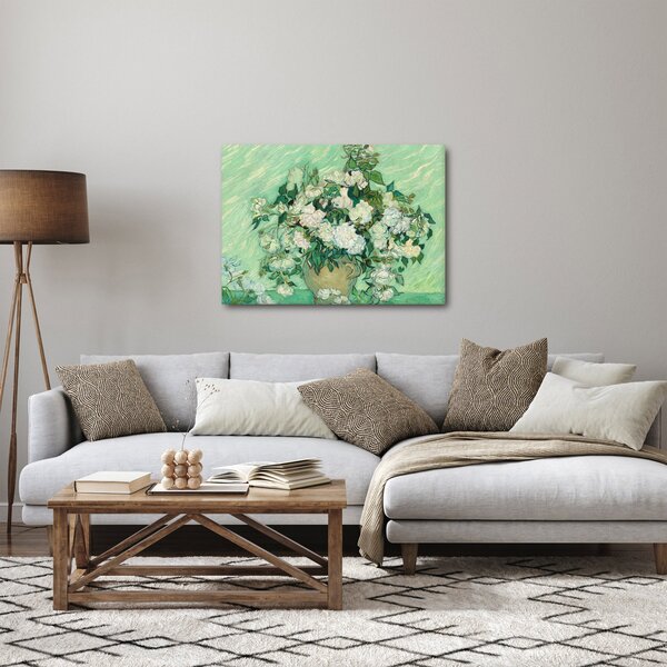 Obraz - Vincent van Gogh, Roses, reprodukcje (70x50 cm)
