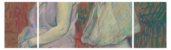 Obraz - Henri de Toulouse-Lautrec, Rue des Moulins, reprodukcje (170x50 cm)