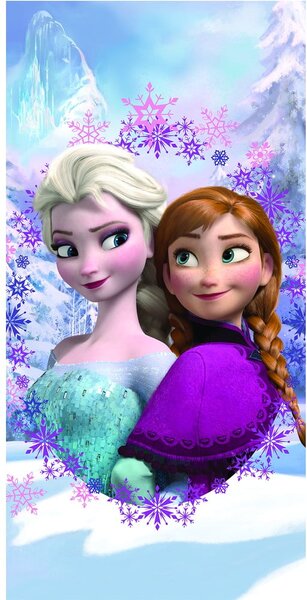 Bawełniany ręcznik dziecięcy 70x140 cm Frozen – Jerry Fabrics