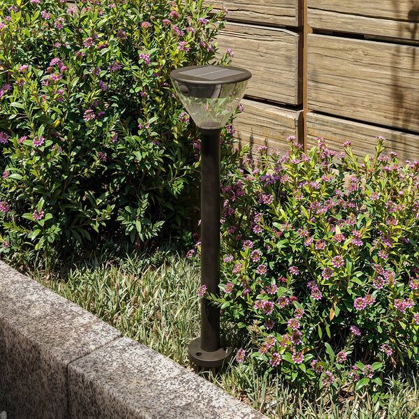 Philips Lampa solarna LED Kyna, czarna, z czujnikiem, IP44 Kyna, czarny, tworzywo sztuczne