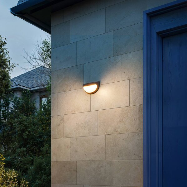 Philips Kinkiet solarny LED Swyn, czarny, z czujnikiem, IP44 Swyn, czarny, tworzywo sztuczne