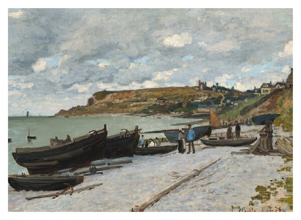 Obraz - Claude Monet, Sainte Adresse, reprodukcje (70x50 cm)