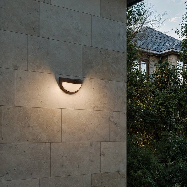 Philips Kinkiet solarny LED Swyn, czarny, z czujnikiem, IP44 Swyn, czarny, tworzywo sztuczne