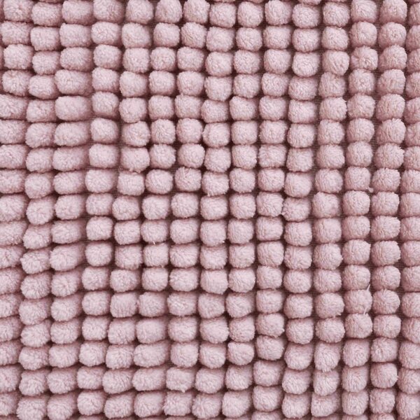Różowy dywanik łazienkowy 80x50 cm Bobble – Catherine Lansfield