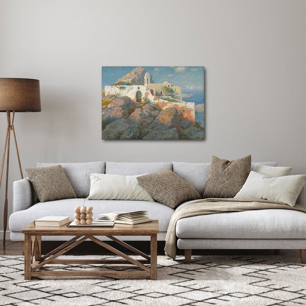 Obraz - William Stanley Haseltine, Santa Maria a Cetrella, Anacapri, reprodukcje (70x50 cm)