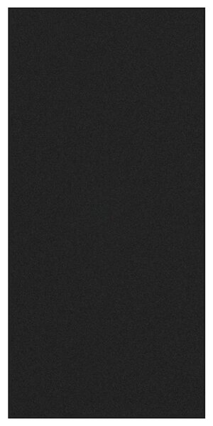 Dywanik wejściowy Czarny 120 x 250 cm 100% poliamid