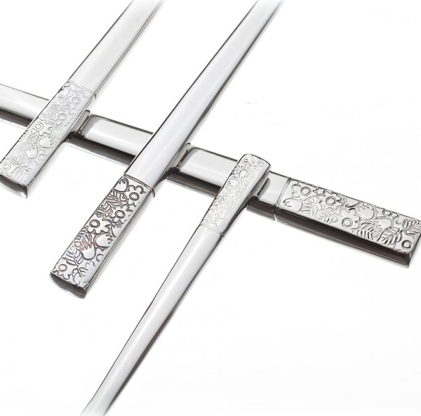 Sztućce Fiori Platinum dla 6 osób 24 części