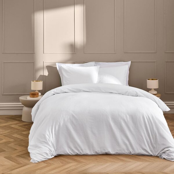 Biała pościel dwuosobowa 240x220 cm Linella – douceur d'intérieur
