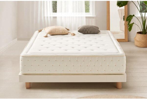 Twardy/średnio twardy piankowy materac dwustronny 200x200 cm Premium Cashmere – Moonia