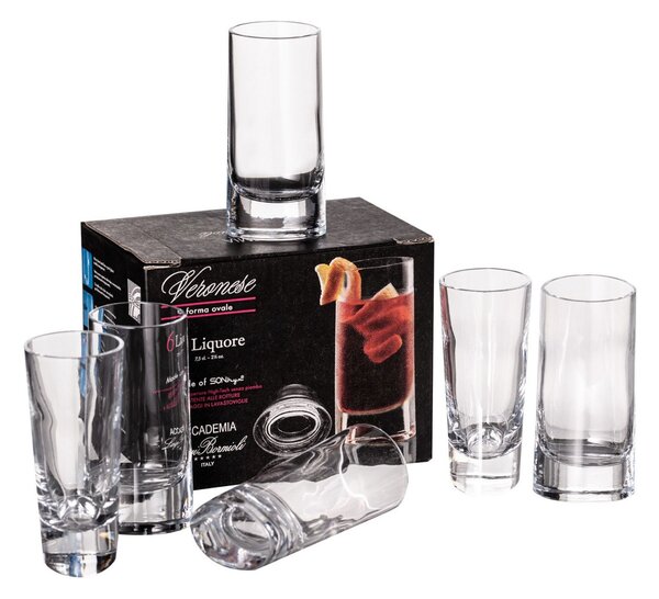 Kieliszki do likieru Arieen 6szt. 75ml