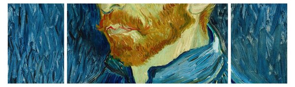 Obraz - Vincent van Gogh, Self-Portrait, reprodukcje (170x50 cm)