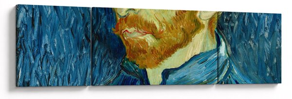Obraz - Vincent van Gogh, Self-Portrait, reprodukcje (170x50 cm)