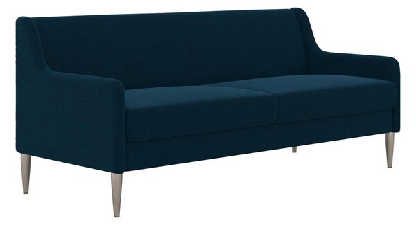 Niebieska sofa 190 cm Virginia – CosmoLiving by Cosmopolitan