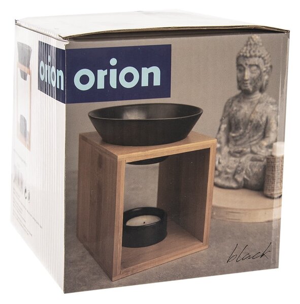 Porcelanowy kominek zapachowy Black – Orion