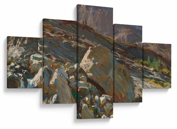 Obraz - John Singer Sargent, Simplon Pass, reprodukcje (125x70 cm)