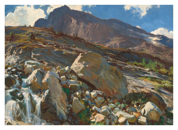 Obraz na szkle - John Singer Sargent, Simplon Pass, reprodukcje (70x50 cm)
