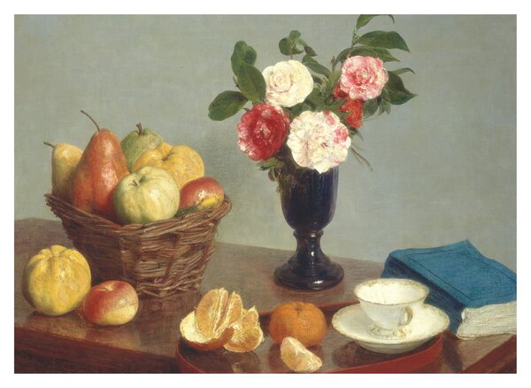 Obraz - Henri Fantin-Latour, Still Life, reprodukcje (70x50 cm)