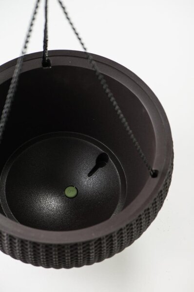 Plastikowa wisząca i ścienna doniczka ø 35 cm Hangingsphere – Keter