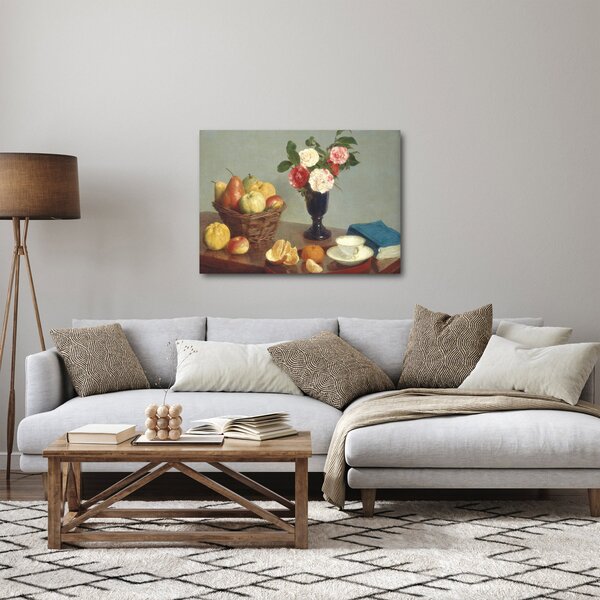 Obraz - Henri Fantin-Latour, Still Life, reprodukcje (70x50 cm)