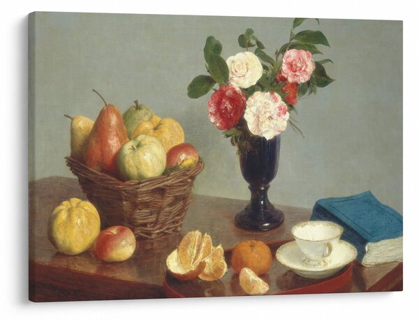 Obraz - Henri Fantin-Latour, Still Life, reprodukcje (70x50 cm)