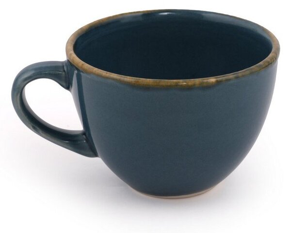 Ciemnoniebieskie ceramiczne filiżanki zestaw 2 szt. 0.21 l – Hermia